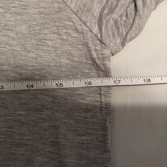 NEW Egs by éloges Gray & Coral Two Tone Color Block Hoodie Small - Picture 9 of 12